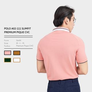 POLO A02111 SLIMFIT PREMIUM PIQUE CVC