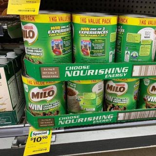 Sữa Milo Úc 1kg - Sữa Bột Nestle Milo Úc 1kg giá sỉ