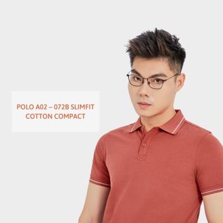 ÁO POLO A02072B SLIMFIT COTTON COMPACT
