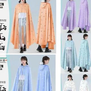 Áo mưa chùm đi xem máy có tai che gương 2 bên