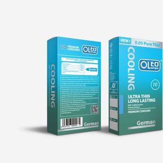 Bao cao su Oleo Lampo Cooling (hộp 10 cái)