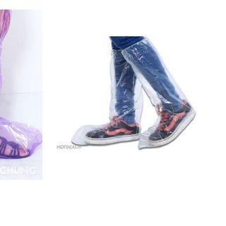 ủng nilon bọc giày dép đi mưa