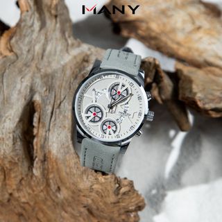 Đồng hồ nam chống nước Chaxigo 6777-26 - Đồng hồ đeo tay nam kiểu dáng lộ máy cơ ManYi
