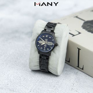 Đồng hồ nữ Chaxigo dây kim loại thanh lịch sang trọng có lịch ngày mã 6834-9