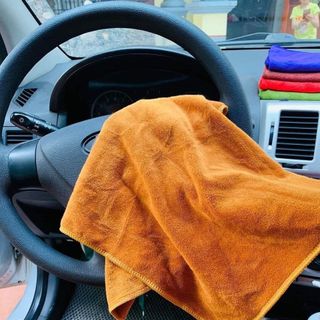 Khăn fiber đa năng mềm và thấm hút tốt : Lau ô tô, lau kính, làm khăn gội trong salon - Khăn Nhã Sơn (Z l @Sieu_thi_sv)