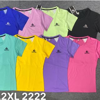 Áo nữ naqi phối lưới lưng Size m l xl xxl Ri 2222 Tách nửa ri được, áo thể thao nữ