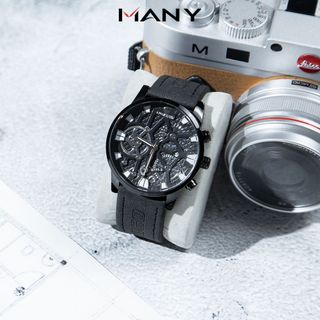 Đồng hồ nam chống nước Chaxigo 6777-3 - Đồng hồ đeo tay nam kiểu dáng lộ máy cơ ManYi