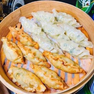 BÁNH XẾP MANDU BIBIGO MANDU THỊT VÀ BẮP 1,5KG - TÚI 43 BÁNH
