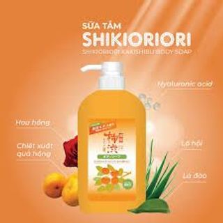 SỮA TẮM CHIẾT XUẤT QUẢ HỒNG SHIKIORIORI