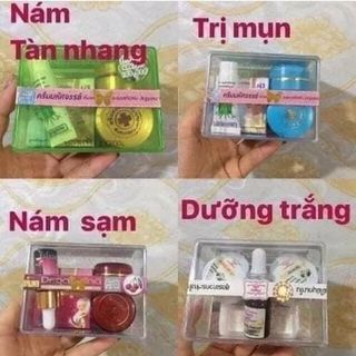 Bộ Sản Phẩm Yanhee Thái 5 Chức Năng Dưỡng Da Chuyên Sâu (NÁM, MỤN, TRẮNG DA, TÀN NHANG), Chính Hãng 100%