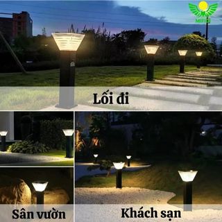 Đèn trụ sân vườn mẫu vuông size 60cm NLMT Chính Hãng Mifidi Solar, Giá sỉ cực tốt dành cho Quý Đại Lý của Mifidi Sỉ/Đại Lý chỉ từ 5 Bộ