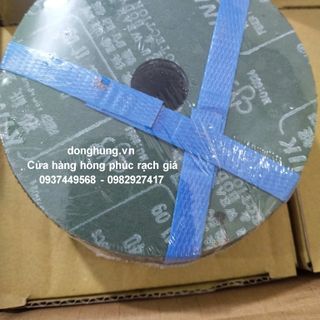 NHÁM TRÒN KINIK 100,125,150 X 16#36#40#60#80 Nhám dĩa Kinik quy cách x100 x125 x150 hạt cát #16#24#36#40 Nơi sản xuất: Đài Loan