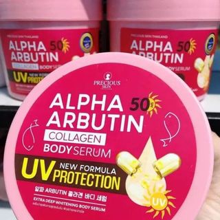 Kem Kích Trắng Alpha Arbutin Collagen Body SerumSPF50 500gr giá sỉ