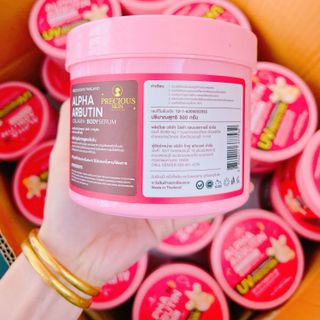 Kem Kích Trắng Alpha Arbutin Collagen Body SerumSPF50 500gr