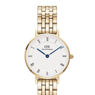 ĐỒNG HỒ NỮ CAO CẤP D.W PETITE ROMAN NUMERALS DÂY THÉP MẶT TRÒN 2