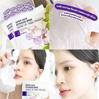 Mặt nạ phục hồi Surmedic Super Calm Repairing Mask hộp 10 chiếc