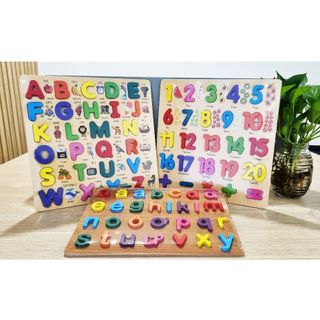 Bảng Chữ Tiếng Việt, Số Đếm Bằng Gỗ Nổi Cho Bé, Đồ Chơi Xếp Hình, Giáo Dục Chất Lượng Tiện Ích