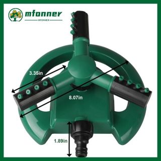 Vòi Phun Nước Tưới Cây Cỏ Xoay 360 Độ Tiết Kiệm Nước Đa Năng