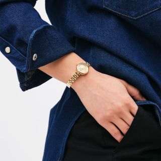 ĐỒNG HỒ NỮ CAO CẤP D.W ELAN LUMINE DÂY THÉP MẶT MINI 2