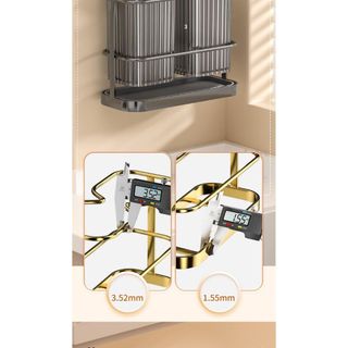 Giá đựng đũa muỗng đũa dao treo tường đa năng inox 304 chống rỉ sét- kệ đựng muỗng đũa treo tường tiện dụng