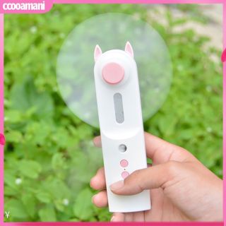 Quạt Phun Sương Làm Mát Mini Cầm Tay 30ml Có Thể Sạc Lại Bằng Cổng USB