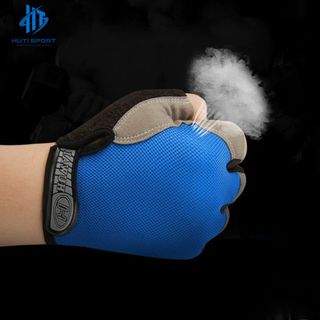 Găng Tay Nam Nữ Huwai Hạt Nhựa Chống Nắng, Tập Gym Tập Thể Thao Chuyên Nghiệp