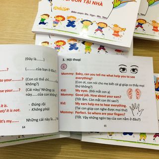 Sách - Đồng hành Tiếng Anh với con tại nhà