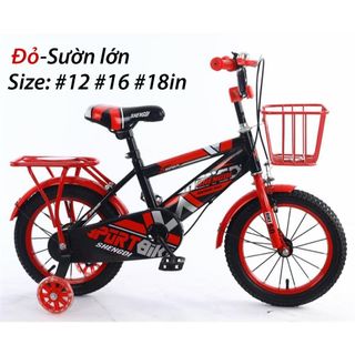 Xe đạp trẻ em, xe đạp mini 3 bánh cho bé trai từ 2 -10 tuổi, dáng sport khung thép, vành nhôm cao cấp giá sỉ