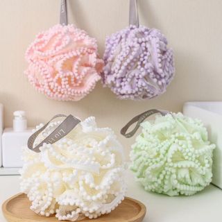 Bông Tắm Bọt Biển Bóng Tắm Có Ren Mềm Mại Cao Cấp , An Toàn Cho Mọi Làn Da