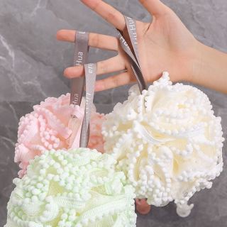 Bông Tắm Bọt Biển Bóng Tắm Có Ren Mềm Mại Cao Cấp , An Toàn Cho Mọi Làn Da