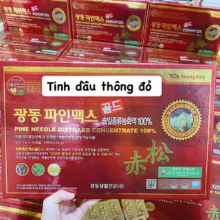 Tinh dầu thông đỏ Kwangdong hộp 120v giá sỉ