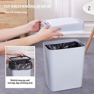 Thùng Rác Cảm Ứng Tự Động, Thùng Rác Cảm Ứng Đóng Mở Tiện Lợi Tránh Nhiễu Mùi Vệ Sinh, Hạn Chế Vi Khuẩn