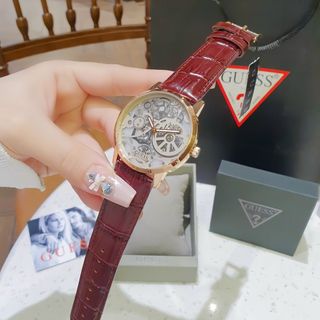 ĐỒNG HỒ NAM CAO CẤP GUE S GW0570G DÂY DA MẶT GIẢ CƠ THỂ THAO 2