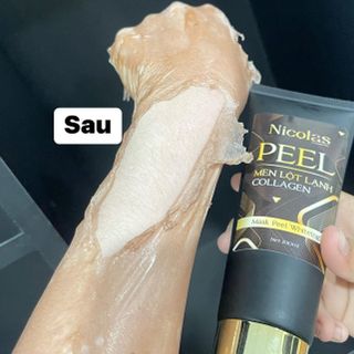 Kem Peel Lột Lạnh Collagen Nicolas Mask Peel Whiteing 100ml