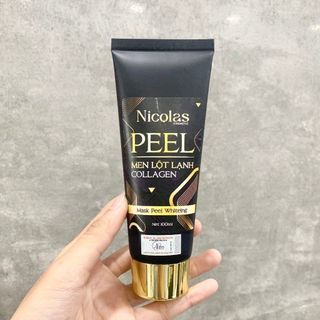Kem Peel Lột Lạnh Collagen Nicolas Mask Peel Whiteing 100ml