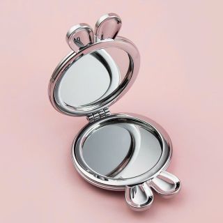 GƯƠNG MINI BỎ TÚI , CẦM TAY CÓ TAI THỎ ĐÁNG YÊU