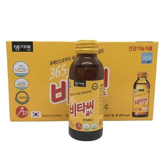 Nước uống tăng lực Vitamin C 365X Hàn Quốc hộp 10 lọ 100ml giá sỉ
