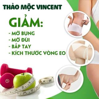Giảm cân vincent 30 viên tặng detox