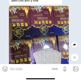 Cao dán nong Trung Quốc, đặc trị đau nhức