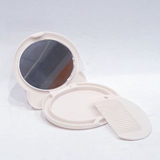 Gương mini bỏ túi - Hình gấu, có lược
