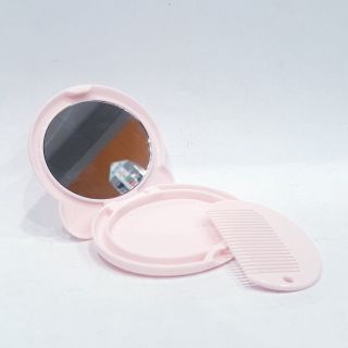 Gương mini bỏ túi - Hình gấu, có lược