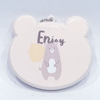 Gương mini bỏ túi - Hình gấu, có lược