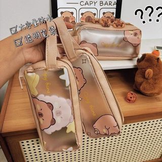 TÚI BÚT ĐỤC CAPYBARA CÓ QUAI giá sỉ