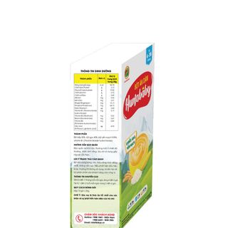 Bột ăn dặm HUMABABY vị Bắp - Gạo - Yến Mạch (Hộp 10 gói x 25g)