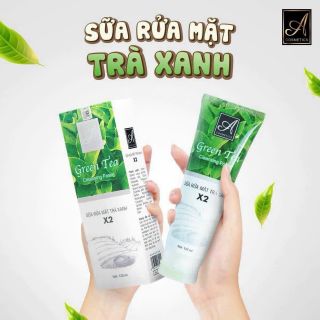 Sữa rửa mặt trà xanh x2