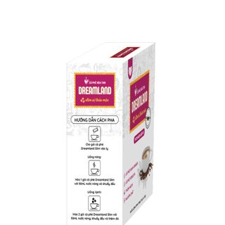 Cà phê thảo mộc DREAMLAND Slim - Hộp 15 gói x 12g