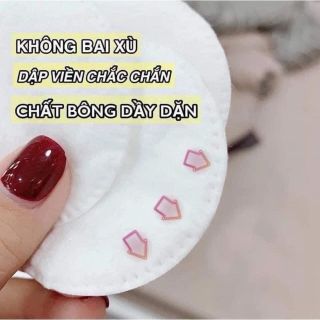 Bông elkos chuẩn Đức, bông tẩy trang 140 miếng/gói
