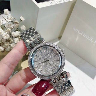 ĐỒNG HỒ NỮ CAO CẤP M KORS 3437 MẶT 38 ĐÍNH FULL ĐÁ