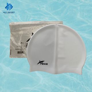 Mũ Bơi Feike Mới, Nón Bơi Nam Nữ Chất Liệu Silicon Cao Cấp