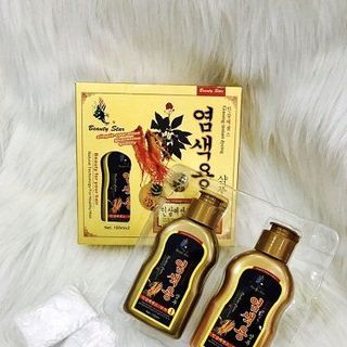 Bộ 02 Chai Dầu Gội Đen Tóc Thảo Dược Beauty Star Hàn Quốc giá sỉ